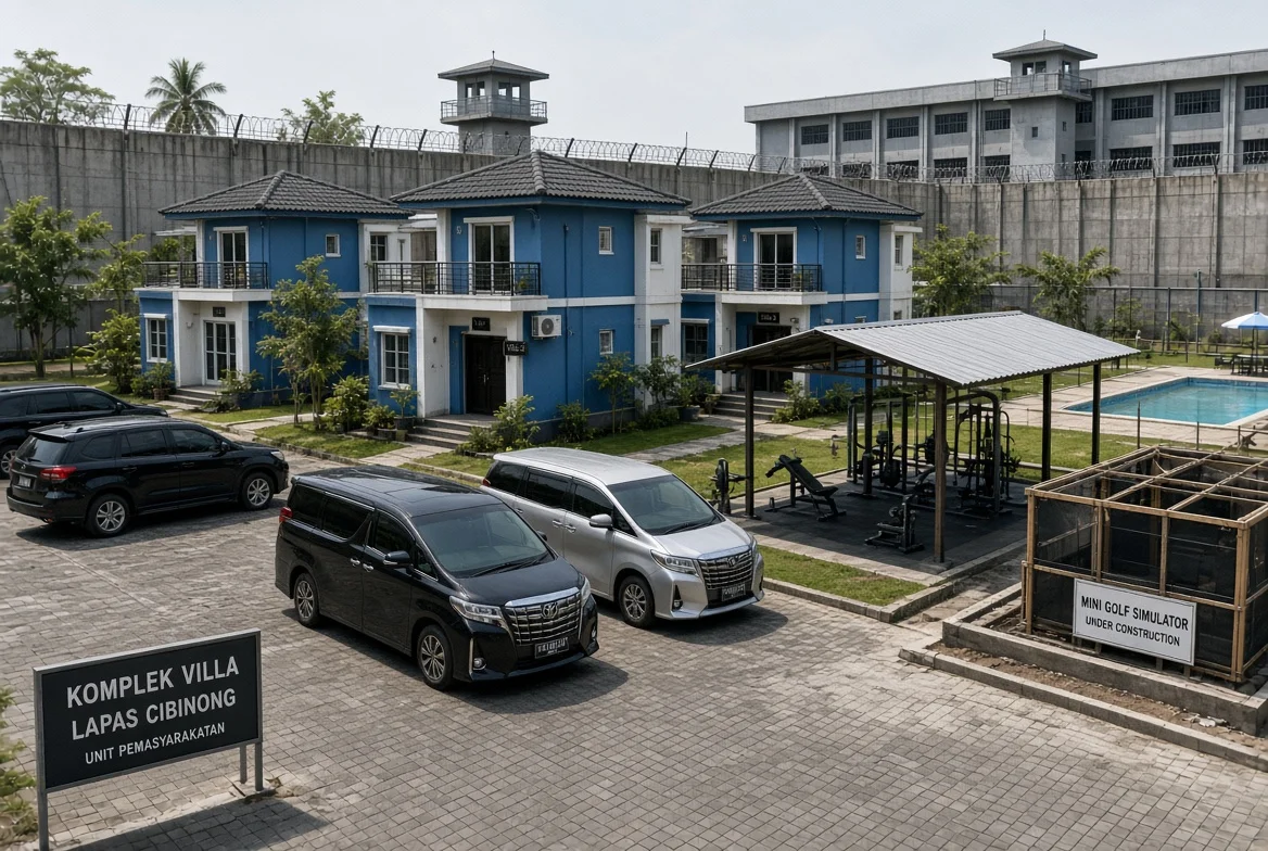 Menguak Bisnis Kamar VIP di Balik Jeruji: Investigasi Fasilitas Mewah Lapas Kelas IIA Cibinong